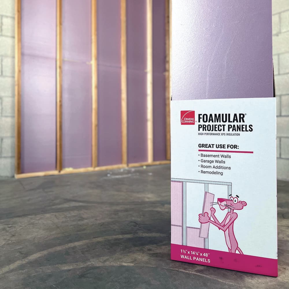 Foamular NGX 1.5 in. x 14.25 in. x 4 ft. R-7.5 XPS Project Wall Panels Rigid Foam Board Insulation