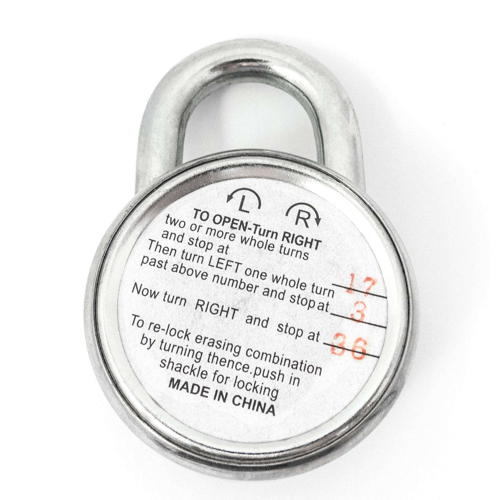 2" (50mm) Combination Dial Steel Padlock - 4
