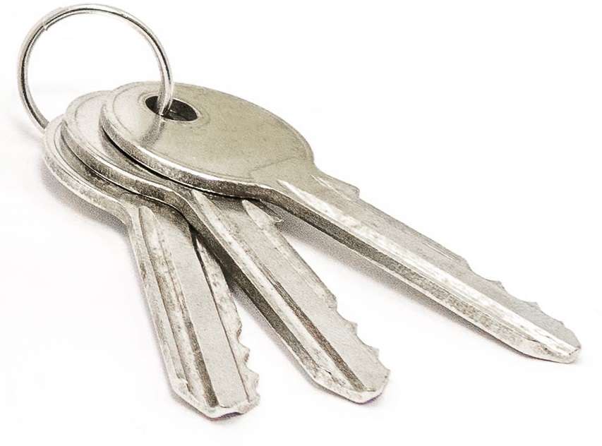 Blank Steel Key for 210280 Padlock, 25/Box - 1