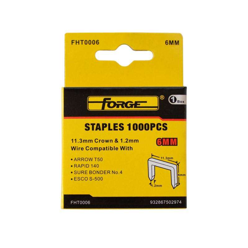 6mm Staples, 1000/Pack - 4