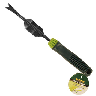 Carbon Steel Garden Hand Weeder with Plastic Handle - 1
