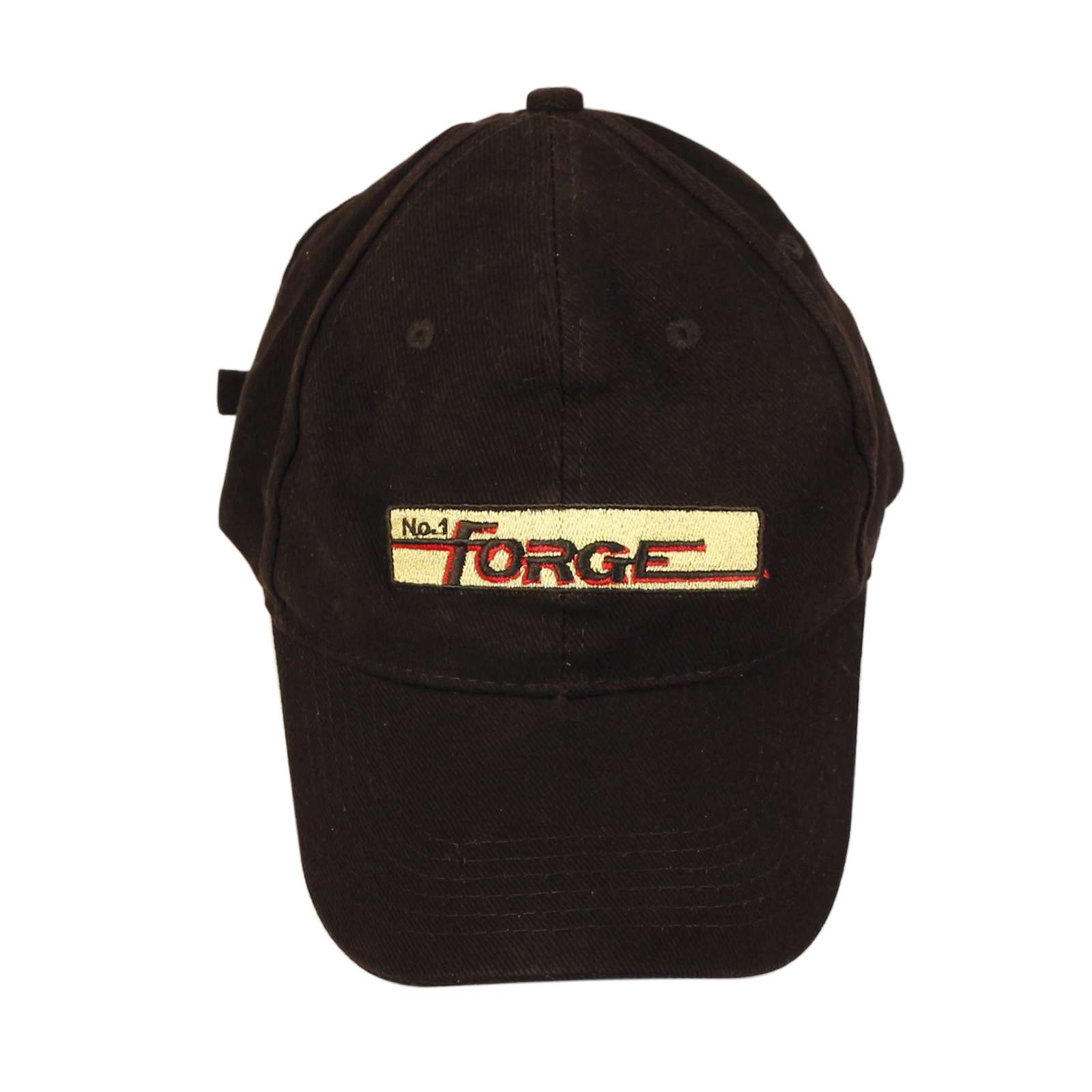 Black Baseball Cap with Forge Logo - 2