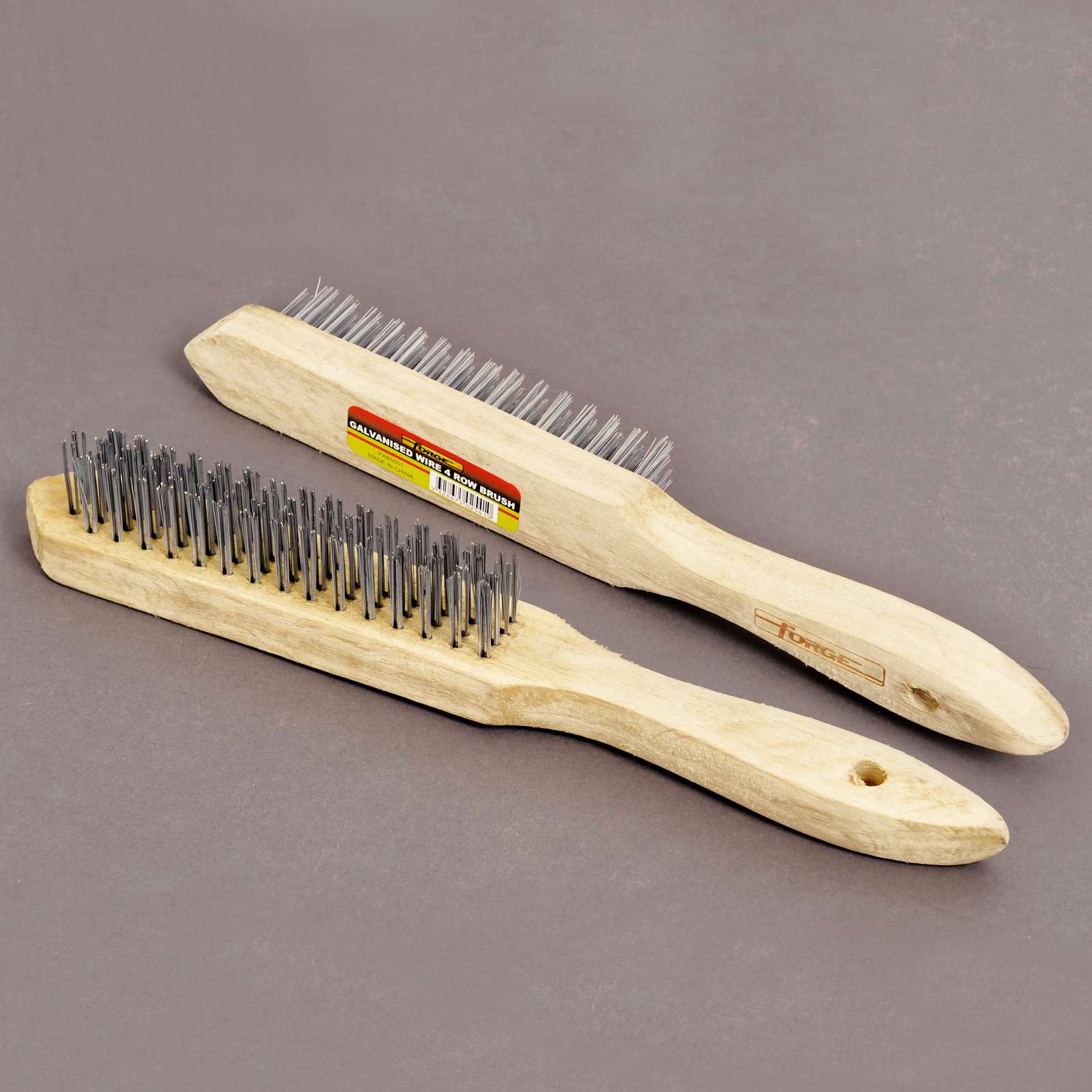 11"L Galvanised Wire Row Brush - 3