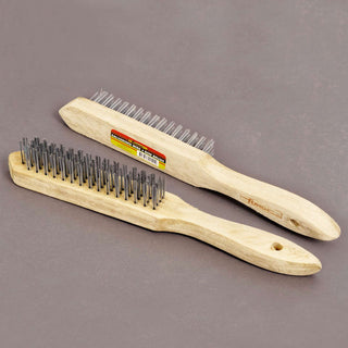 11"L Galvanised Wire Row Brush - 3