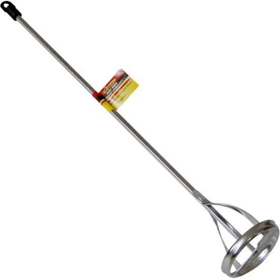 16" x 3" Chrome Plated Carbon Steel Paint Mixer - 1