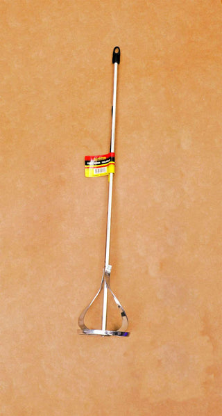 24" x 4" Chrome Plated Carbon Steel Paint Mixer - 2