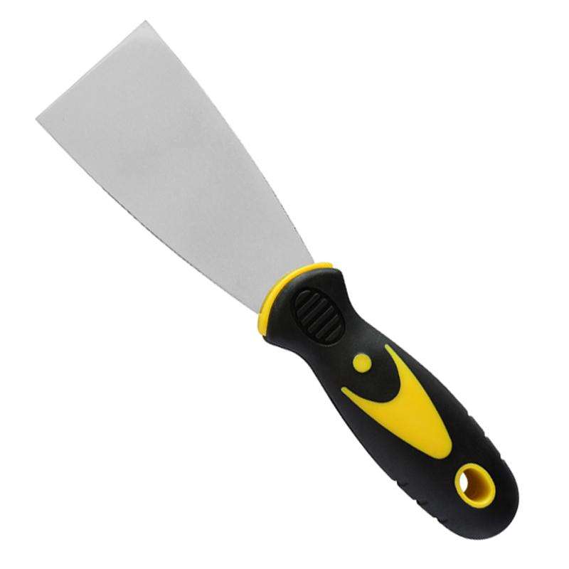 2"W Stainless Steel Paint Scraper with Soft Grip - 2