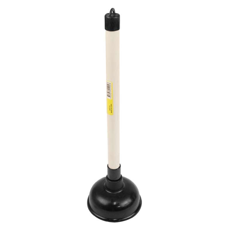 6"Dia Rubber Sink Plunger with Plastic Handle - 2
