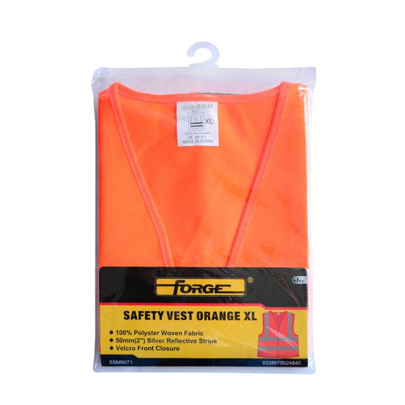 X-Large Orange Safety Vest - 2