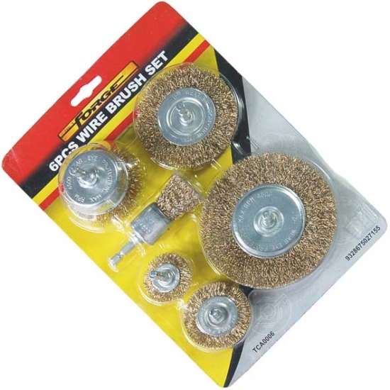 Wire Brush Kit, 6 Pieces - 2