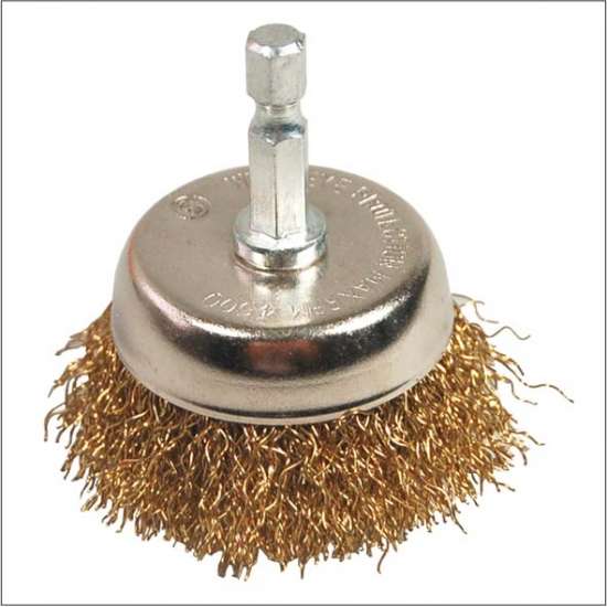 2"Dia Wire Cup Brush for Drill - 3