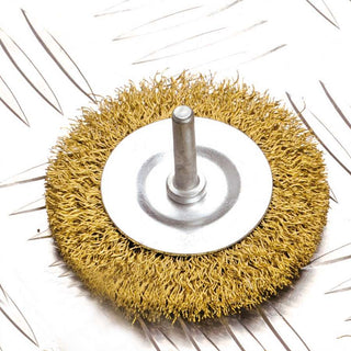 3"Dia Wire Wheel Brush for Drill - 2