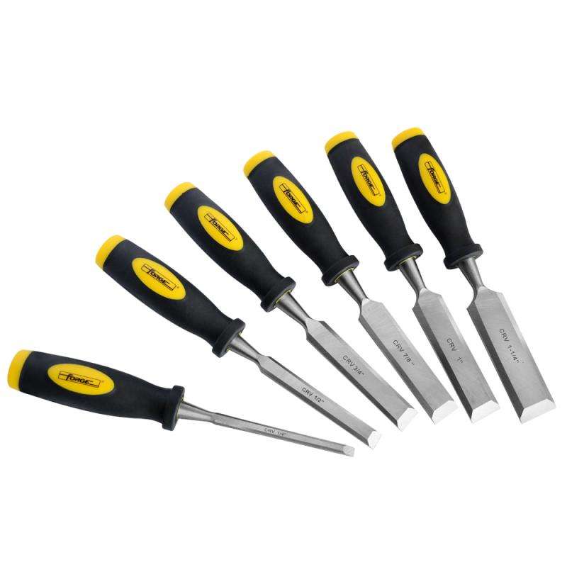 1/2"W Chrome Vanadium Steel Wood Chisel - 6