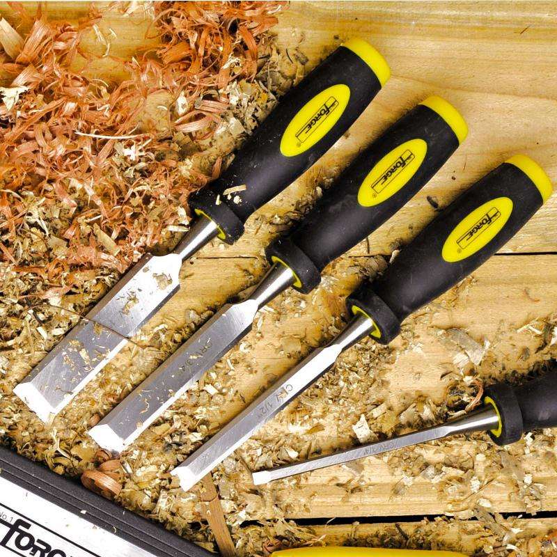 1/2"W Chrome Vanadium Steel Wood Chisel - 7