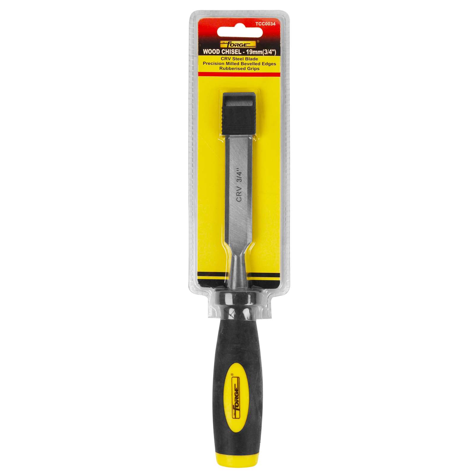 3/4"W Chrome Vanadium Steel Wood Chisel - 2