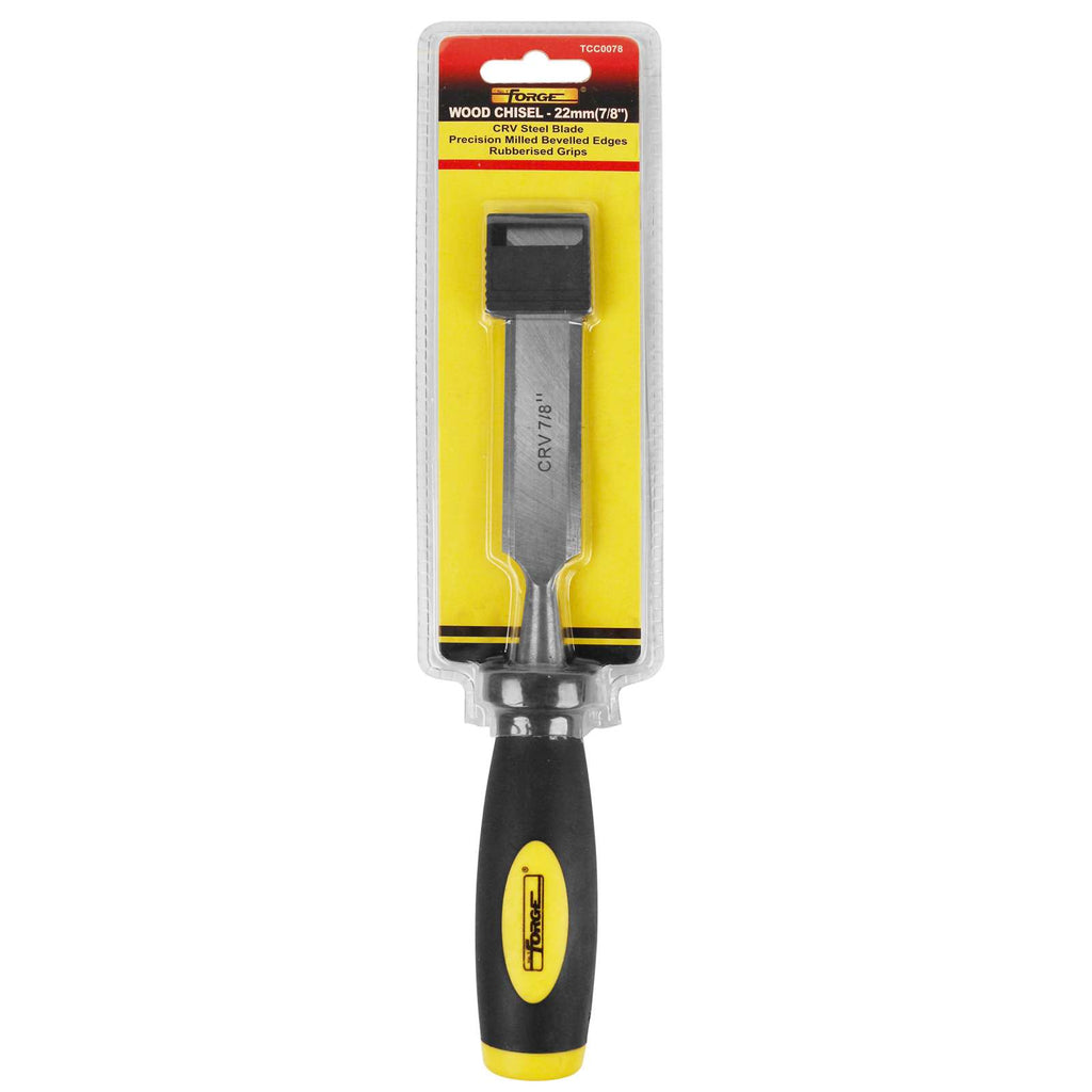 7/8"W Chrome Vanadium Steel Wood Chisel - 3
