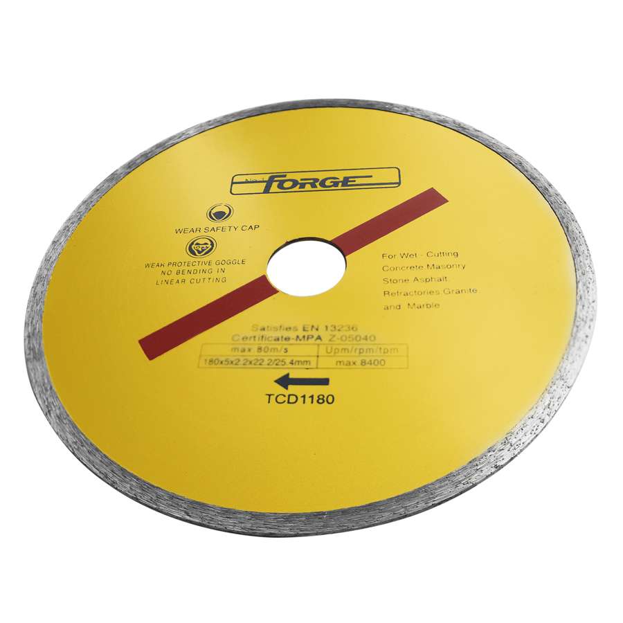 7"Dia Continuous Diamond Saw Blade - 2