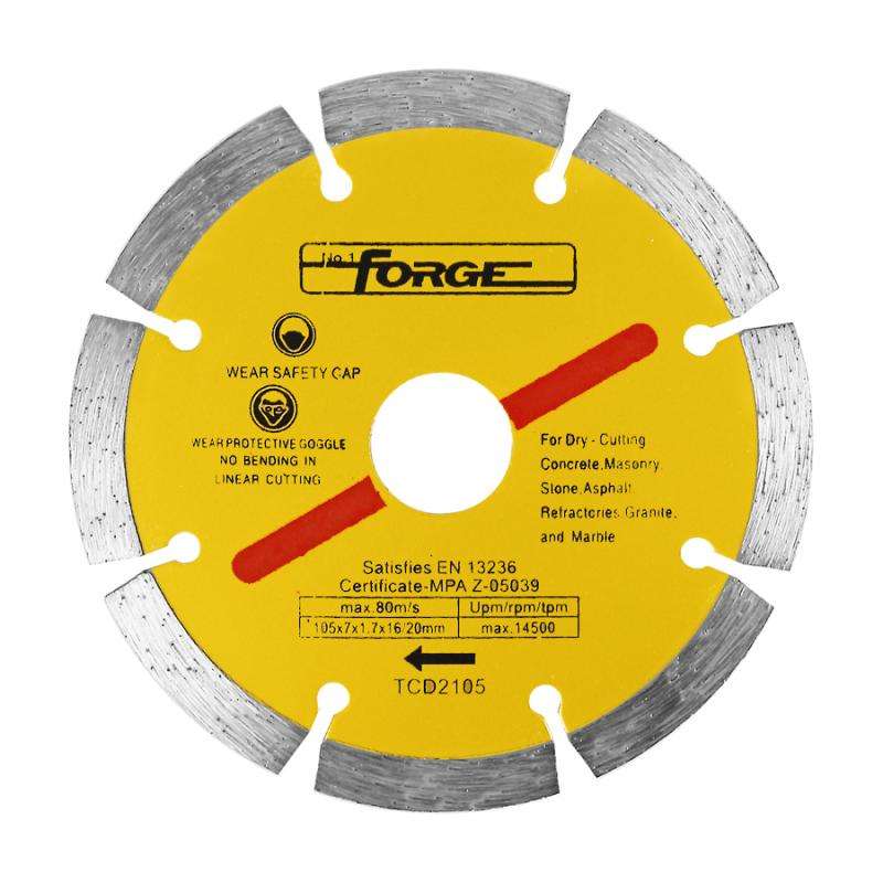 4"Dia Segmented Diamond Blade - 1