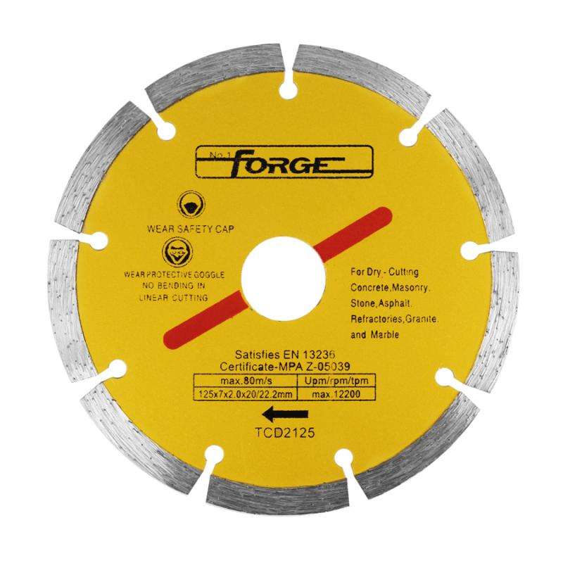 5"Dia Segmented Diamond Blade - 1