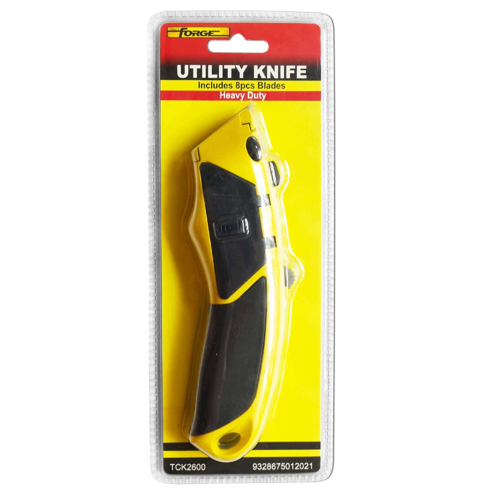 Heavy Duty Utility Knife with Auto Reload 8 Blades - 3