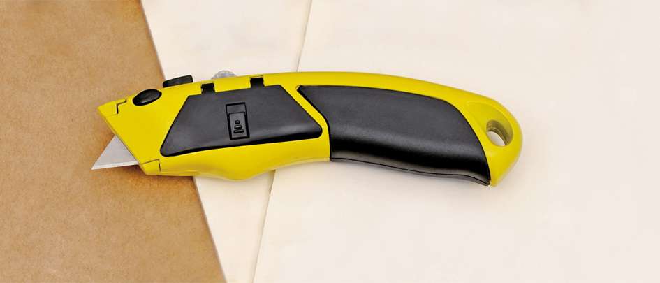 Heavy Duty Utility Knife with Auto Reload 8 Blades - 4