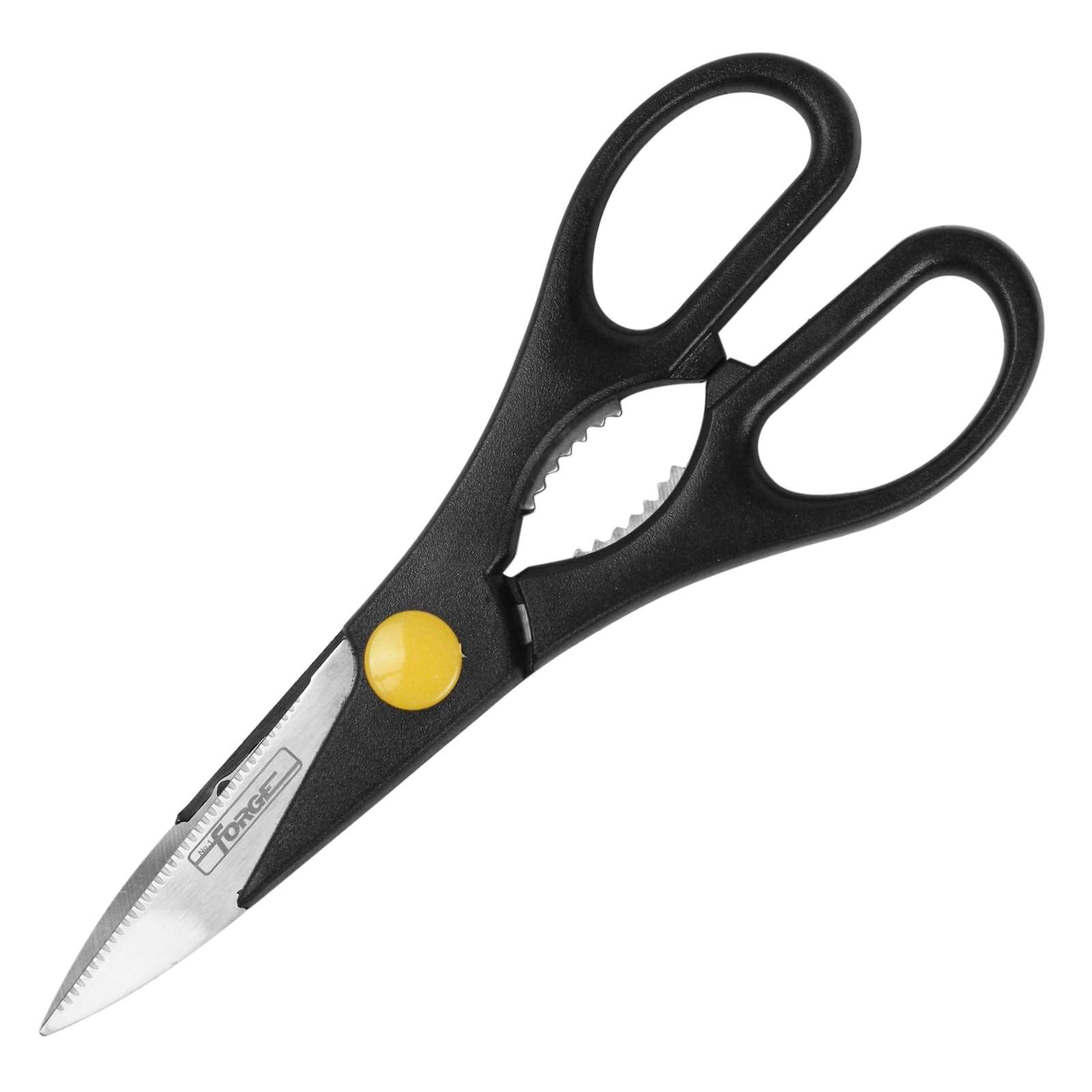 8"L Utility Scissors with Stainless Steel Heavy Duty Blades - 1