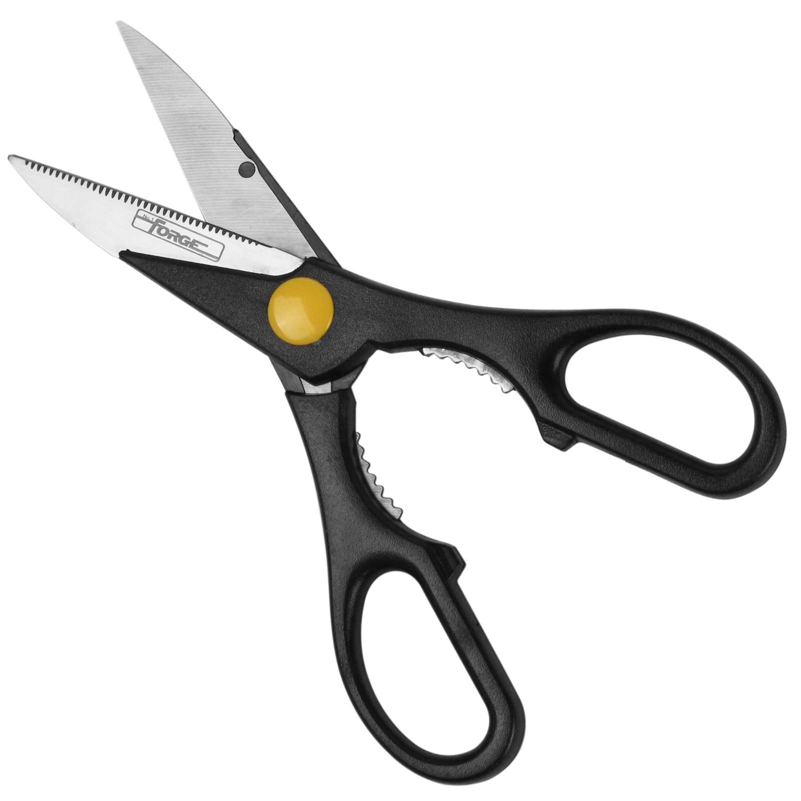 8"L Utility Scissors with Stainless Steel Heavy Duty Blades - 2