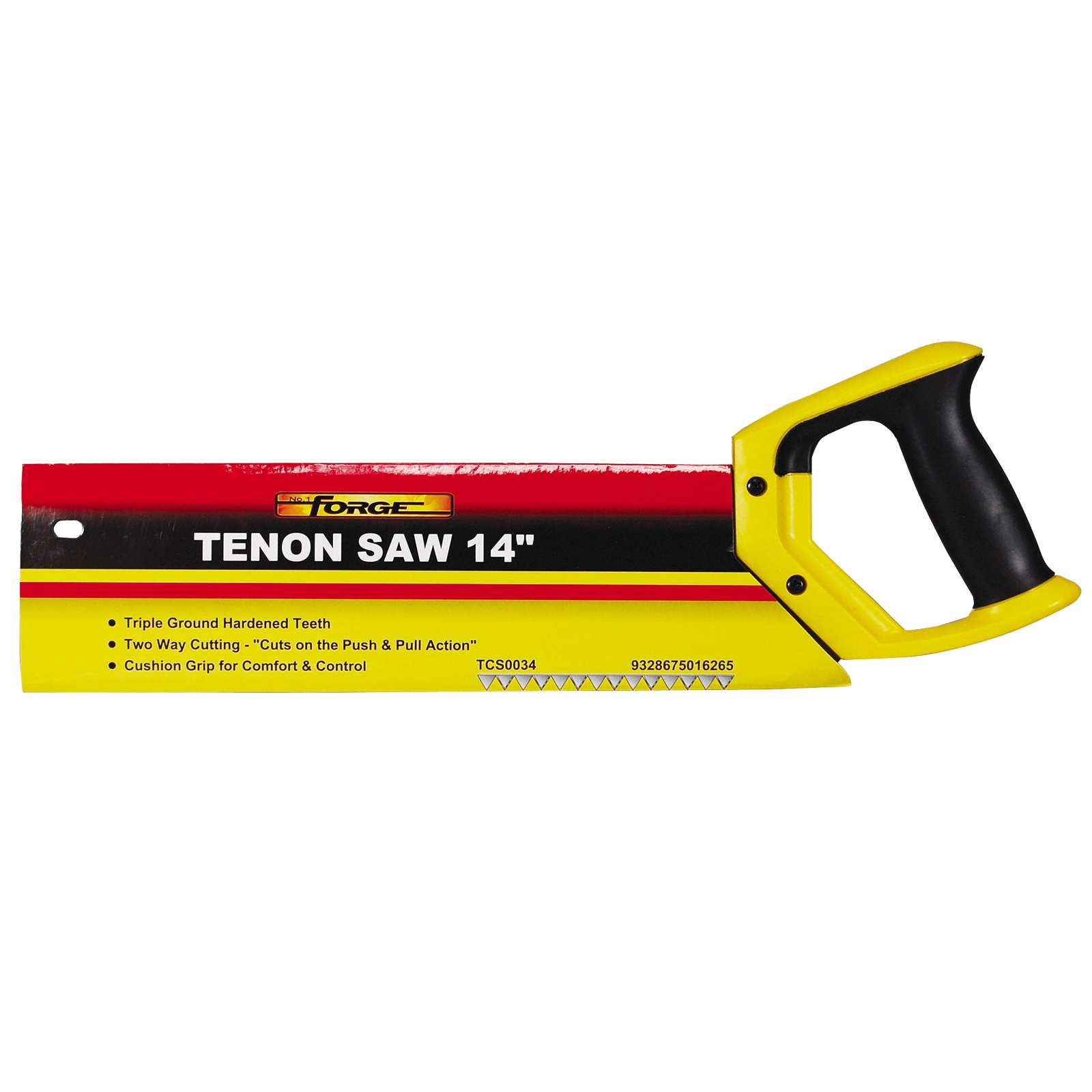 14"L Steel Blade Tenon Saw with Cushion Grip - 2