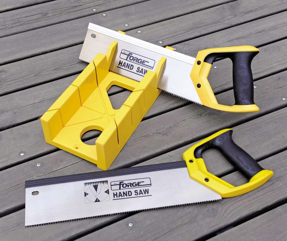 14"L Steel Blade Tenon Saw with Cushion Grip - 4