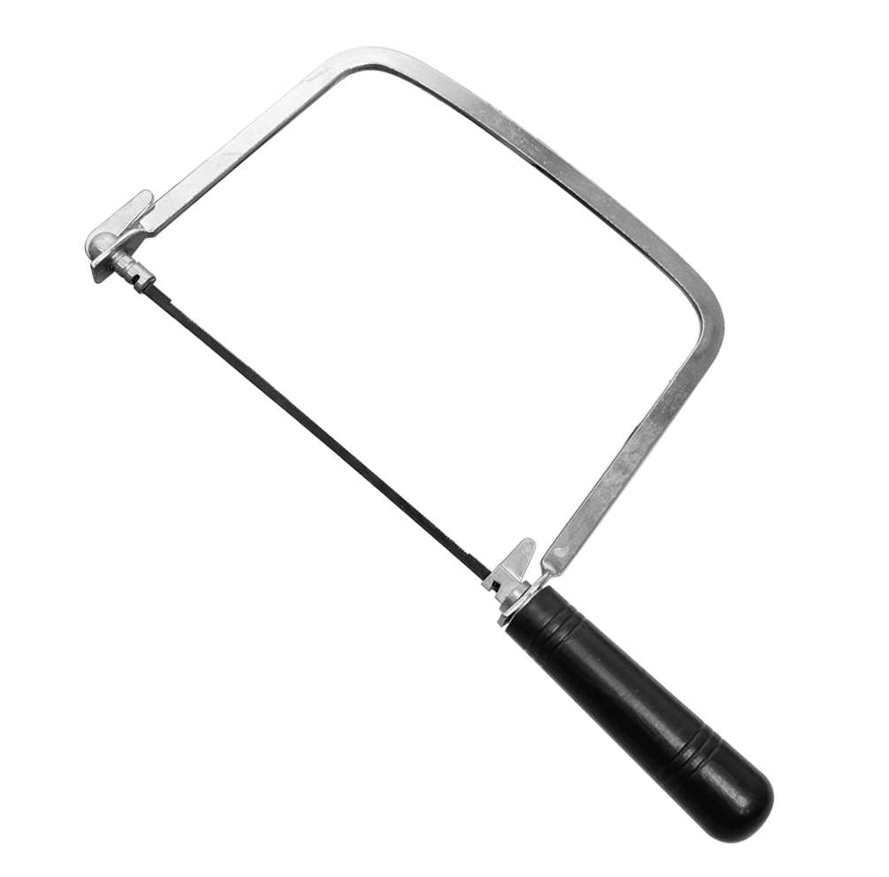 7"L Coping Saw with 3 Pieces Blades - 1