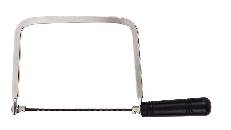 7"L Coping Saw with 3 Pieces Blades - 2