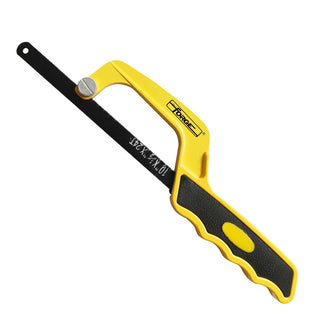 10"L x 24TPI Metal Frame Mini Hacksaw with Flexible Alloy Steel Blade - 1