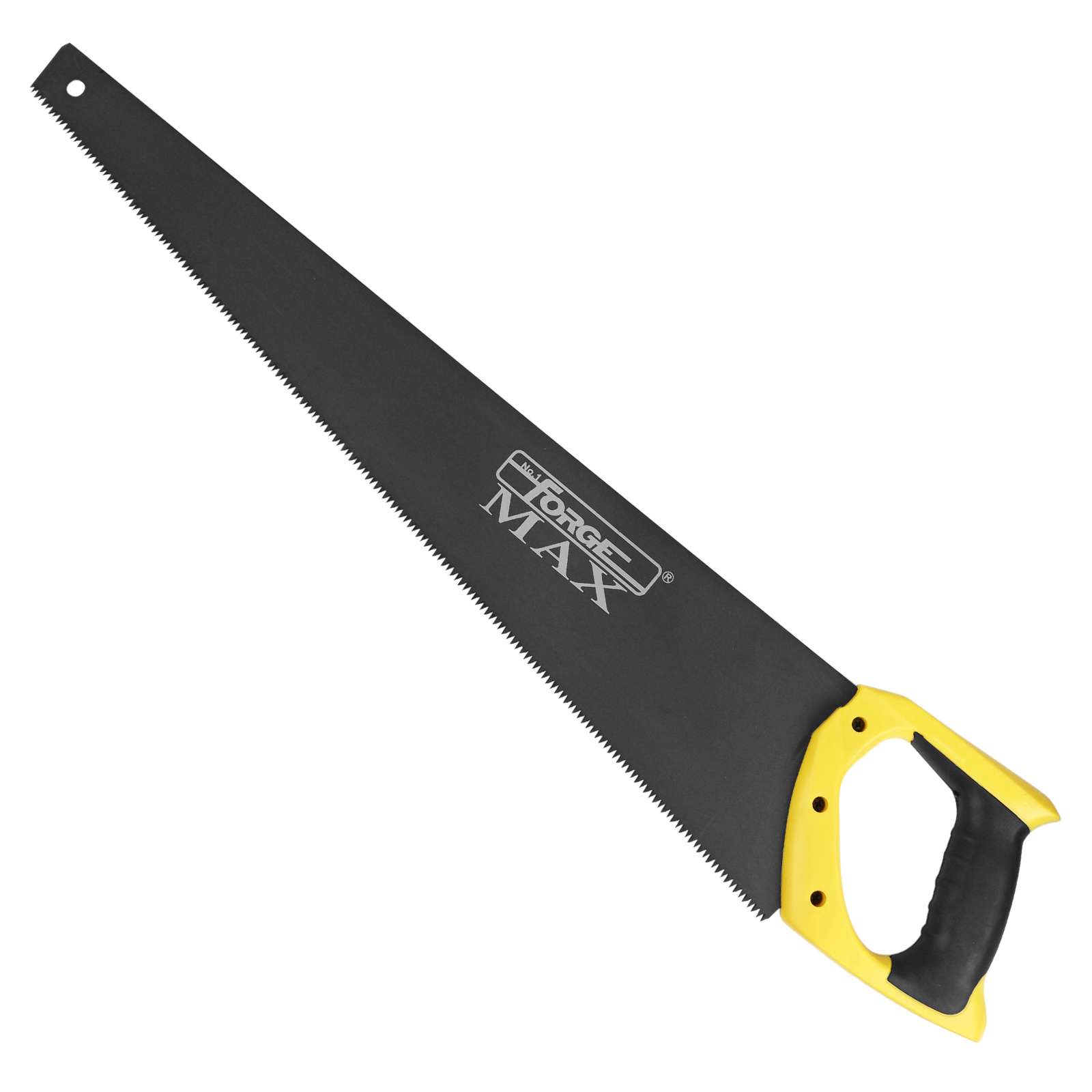 22"L x 10TPI Teflon Coated Tri-Cut Low Friction Hand Saw with Storage Bag - 1