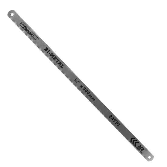 12"L x 24TPI Bi-Metal Hacksaw Blade, 3/Pack - 1