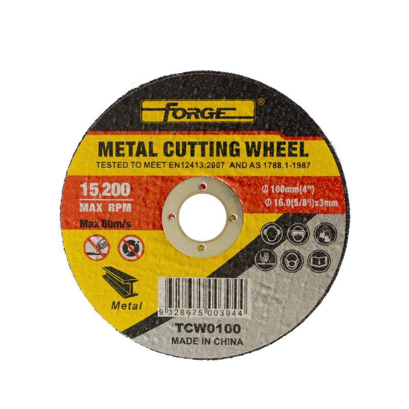 4"Dia x 3 x 16mm Metal Cutting Wheel - 1
