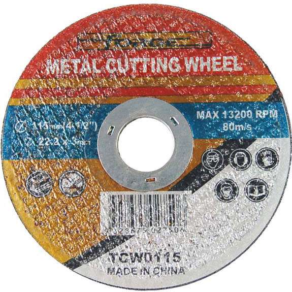 4.5"Dia x 3 x 22.2mm Metal Cutting Wheel - 1