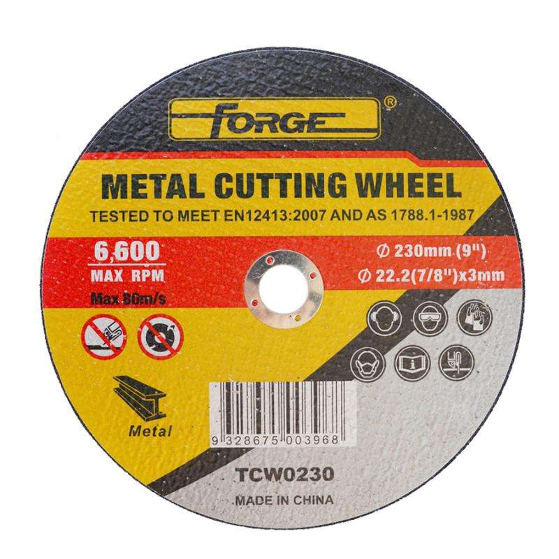 9"Dia x 3 x 22.2mm Metal Cutting Wheel - 1