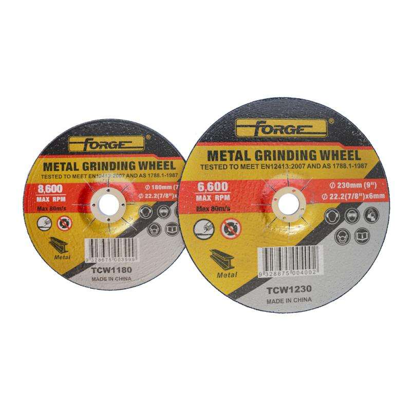 9"Dia x 6 x 22.2mm Metal Grinding Wheel - 3