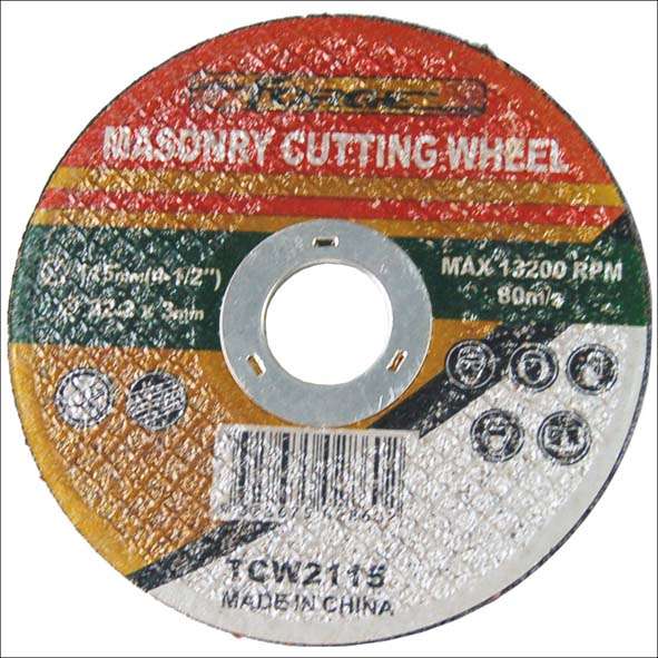 7"Dia x 3 x 22.2mm Masonry Cutting Wheel - 1