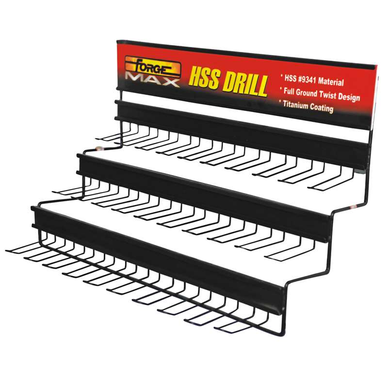 Hook Stand for Drill Bits (On Pegboard) - 1