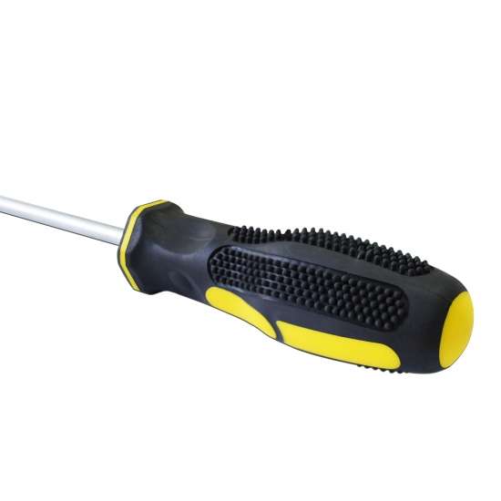 1/4" x 6" Chrome Vanadium Steel Straight Slotted Screwdriver - 7