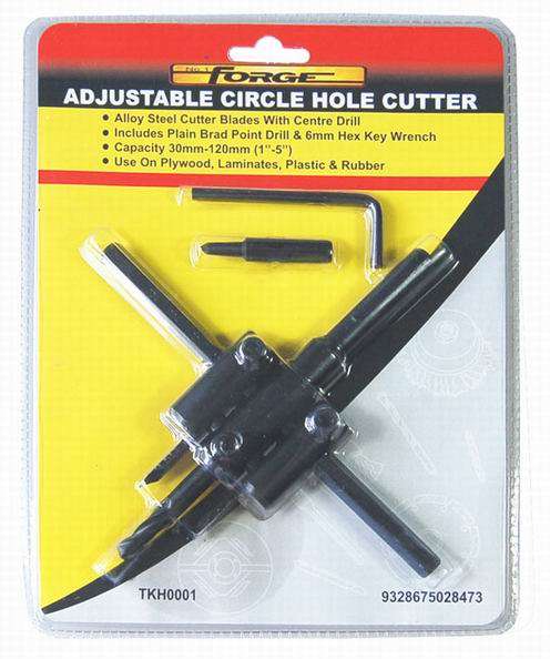 1" - 5" Adjustable Circle Hole Cutter