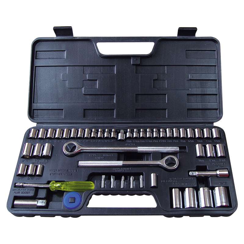 Basic Socket & Bits Set, 52 Pieces - 1