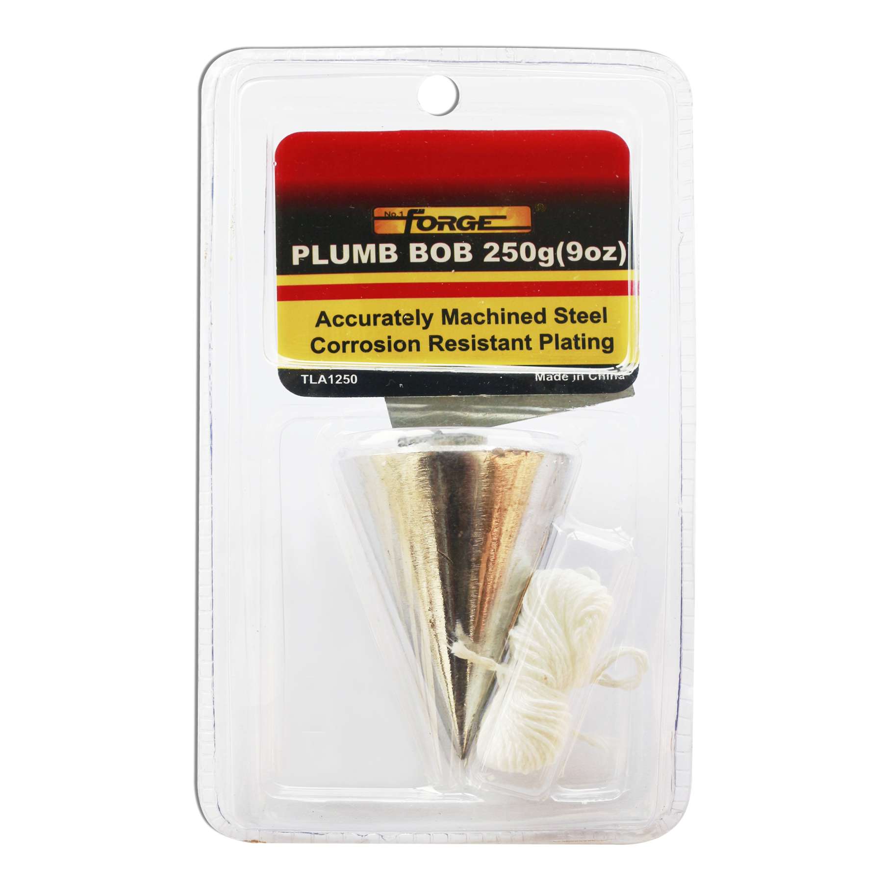 9oz (250g) Steel Plumb Bob - 3