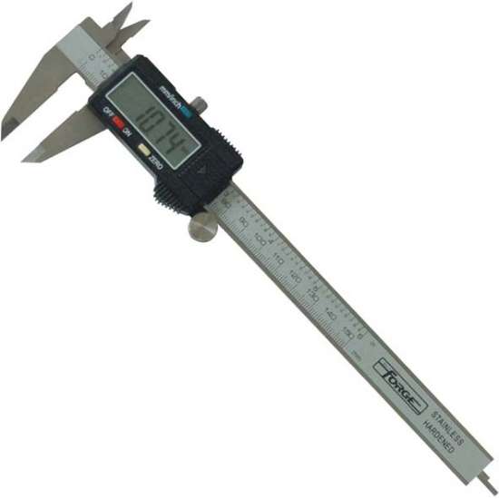 6"L Digital Vernier Caliper with Plastic Box - 1