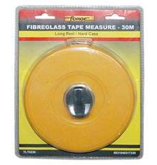 100'L Fiberglass Tape Measure - 1