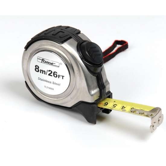26'L Nylon Coated Metal Case Tape Measure - 5