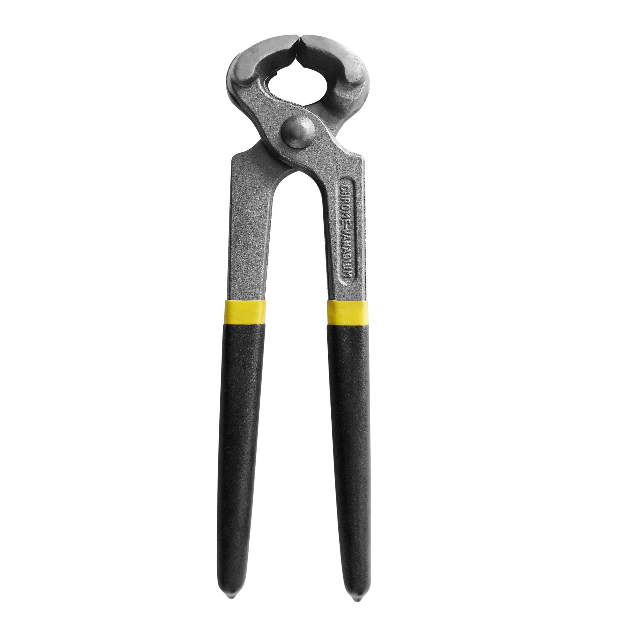 8"L Chrome Vanadium Steel Carpenter Pincers - 1