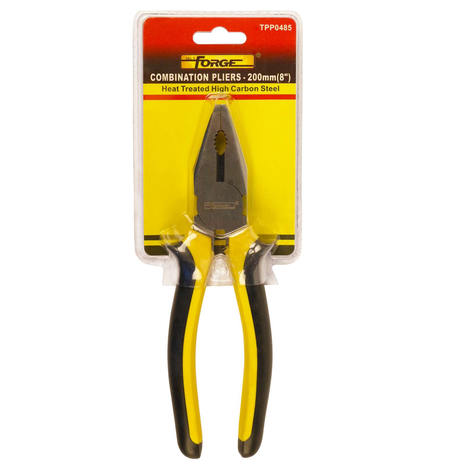 8"L Carbon Steel Combination Pliers - 7