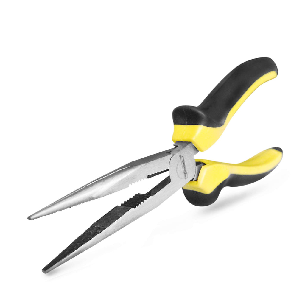 8"L Carbon Steel Long Nose Pliers - 3